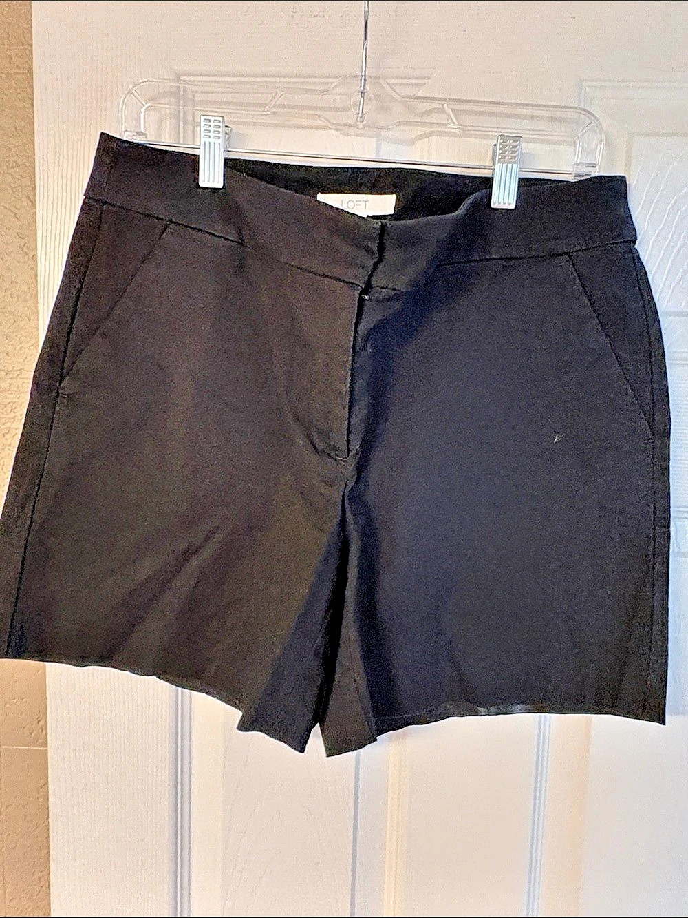 LOFT Black Bermuda Shorts